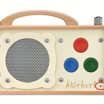 Alternative view of Hörbert  für Senioren - 3 Tasten (Version mit USB-C Anschluss)