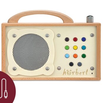 Hörbert  für Senioren - 11 Tasten (Version mit USB-C Anschluss)